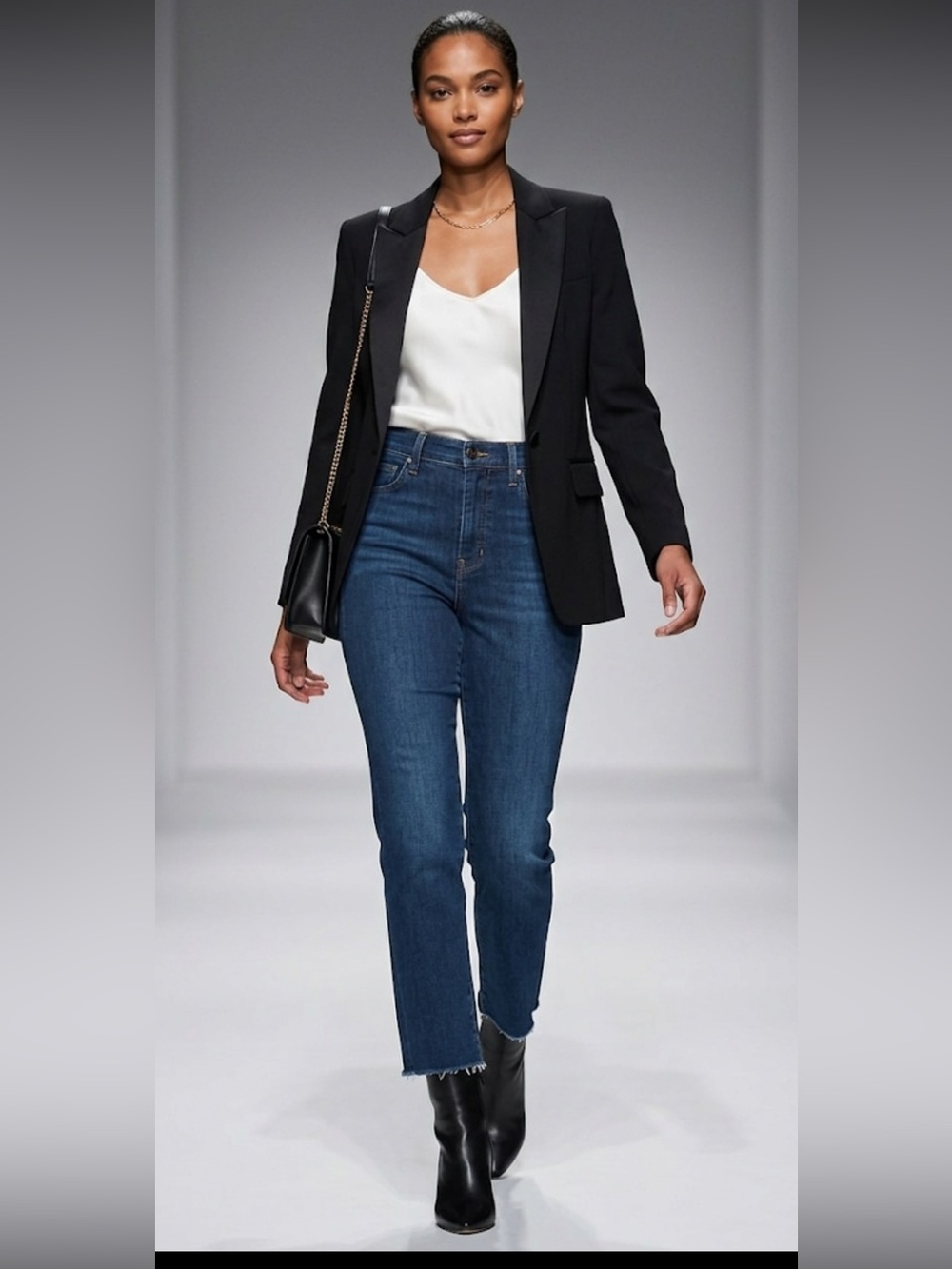 Veronica Beard Ryleigh slim straight Hi Rise Jean in Bright Blue Dark Wash NWOT
